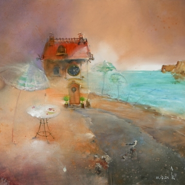 Painting for sale online - House by the sea