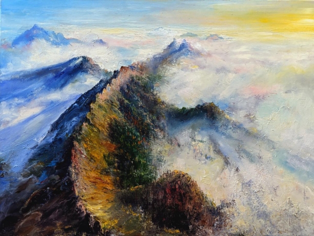 Painting for sale online - House of Sleeping Dragons