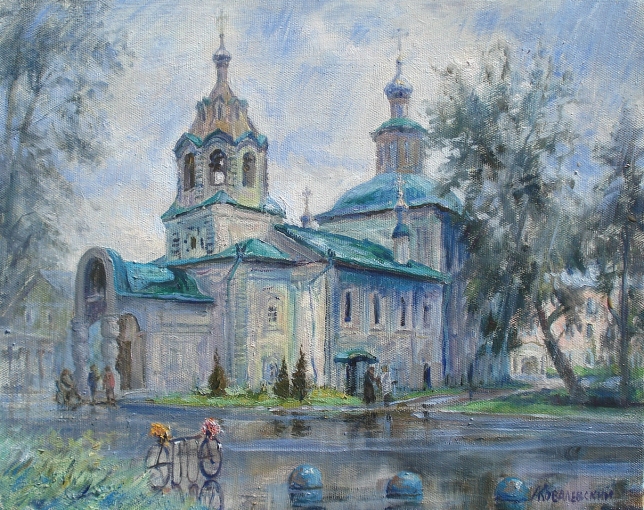 Painting for sale online - Vologda Church of the Intercession