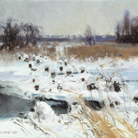 Painting for sale online - Frozen wormwood