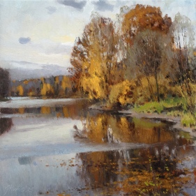 Painting for sale online - Chibyshva, Autumn