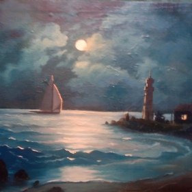 Painting for sale online - Lighthouse