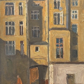 Painting for sale online - The Yellow House