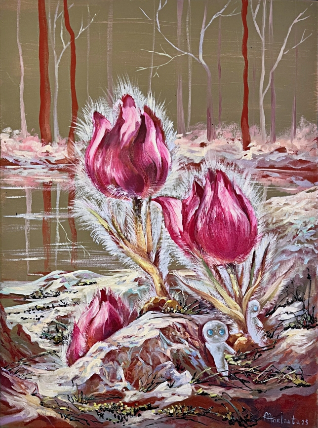 Painting for sale online - Dream against the Spring