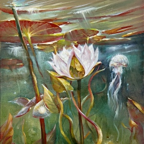 Painting for sale online - Underwater dream
