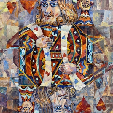 Painting for sale online - King of Hearts