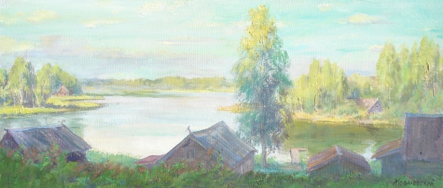 Painting for sale online - Early morning on Akademichka
