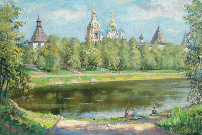Painting for sale online - Novospassky Monastery