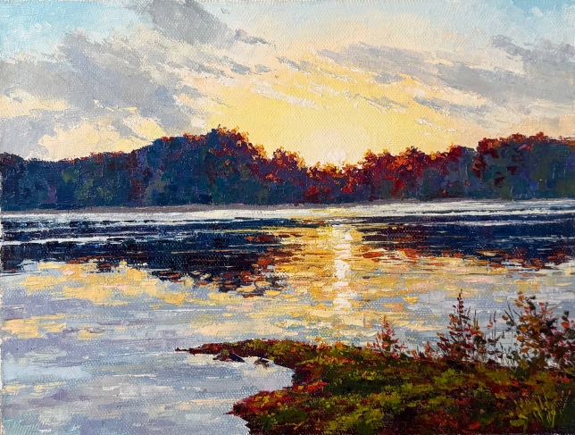 Painting for sale online - Sunset