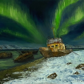 Painting for sale online - Frozen silence