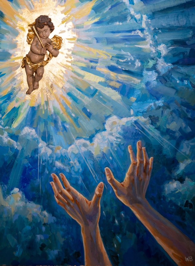 Painting for sale online - Light that brings music