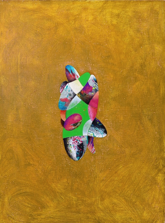 Painting for sale online - Molecule of absinthe-VI