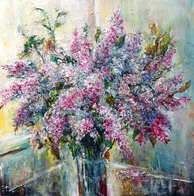 Painting for sale online - Spring bouquet