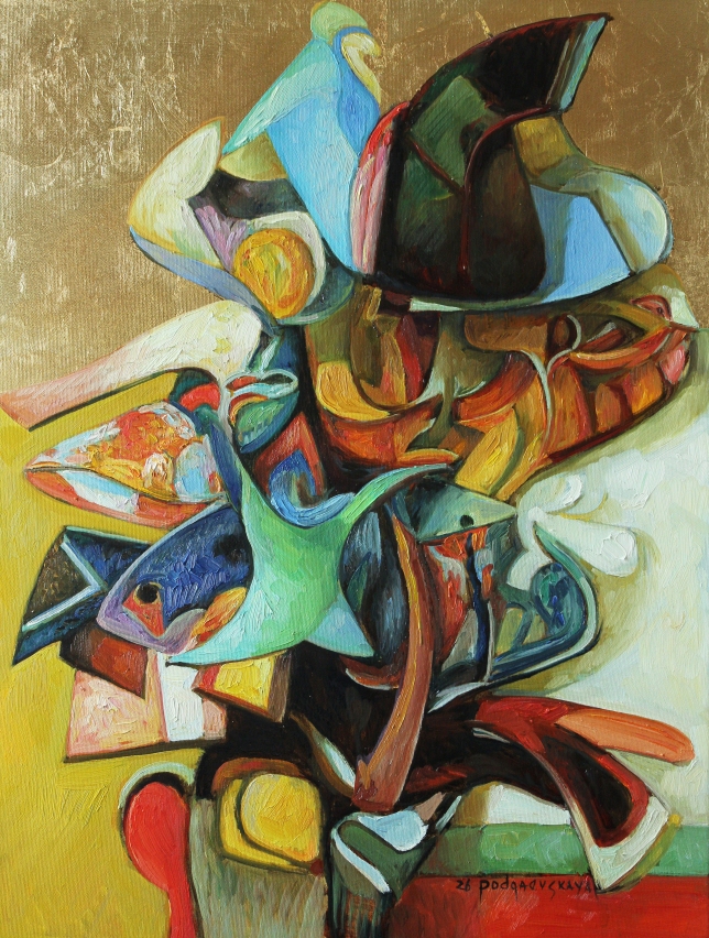 Painting for sale online - Gold, Voltage