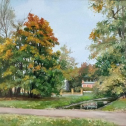 Painting for sale online - October. Kuskovo. 