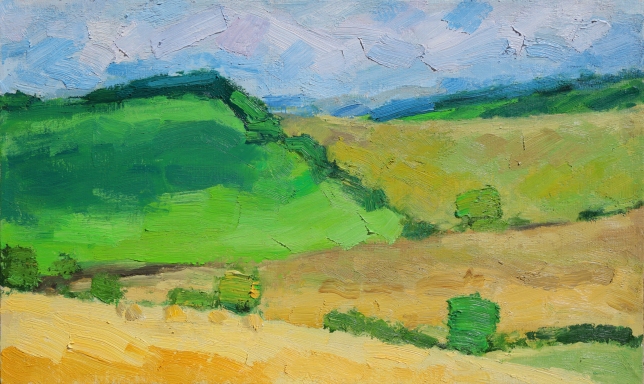 Painting for sale online - Tuscany Hills