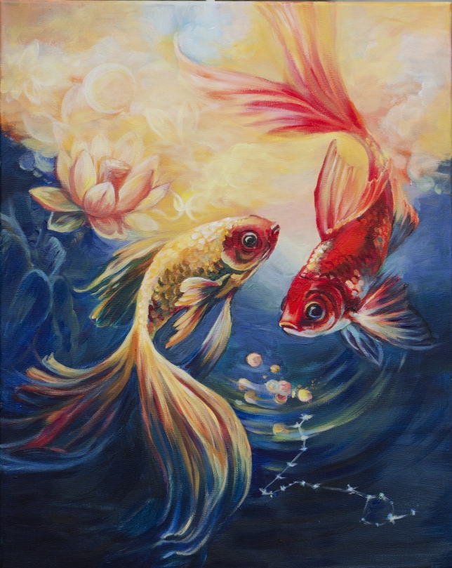 Painting for sale online - Fish