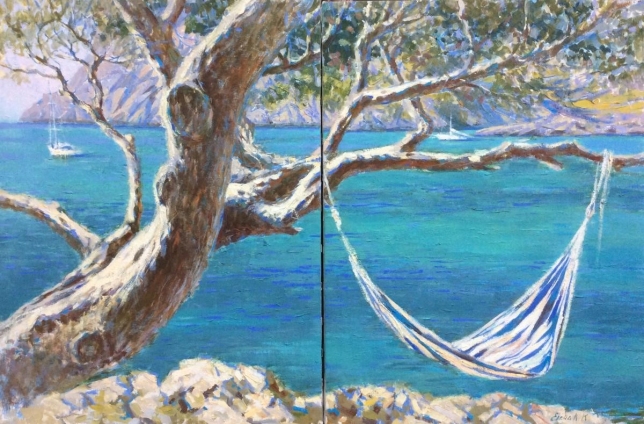 Painting for sale online - Dolce far niente