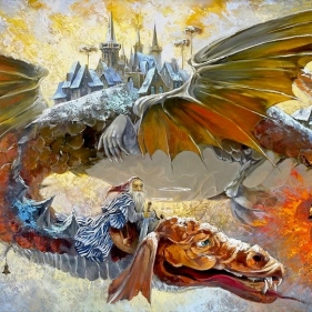 Painting for sale online - Master of the city