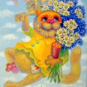 Painting for sale online - Sunny guest