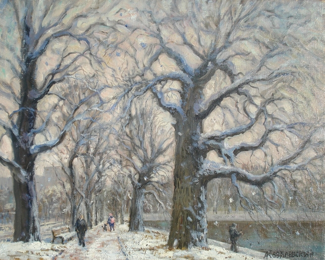 Painting for sale online - Terletskaya oak grove