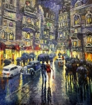 Painting for sale online - City in love