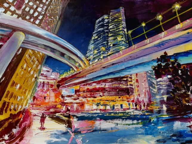 Painting for sale online - The future starts tomorrow