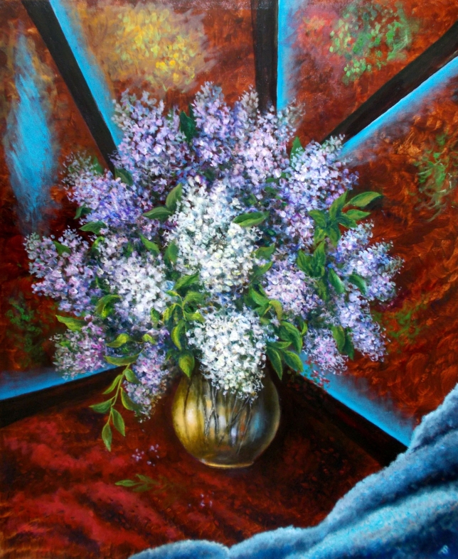 Painting for sale online - The Lilac World