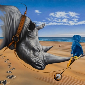 Painting for sale online - The strong always need the smart