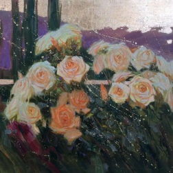 Painting for sale online - Evening roses