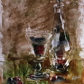 Painting for sale online - Evening Story