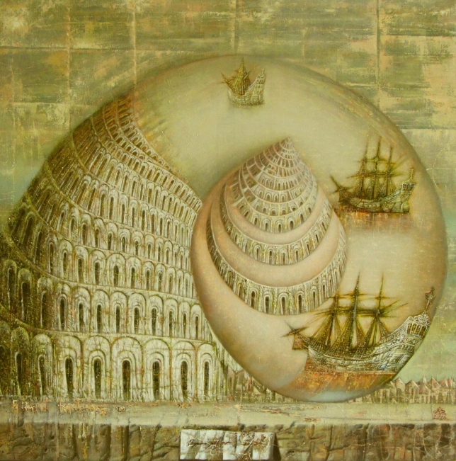 Painting for sale online - Tower to the Sky