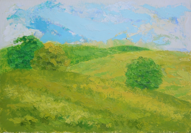 Painting for sale online - Contemplation of timelessness