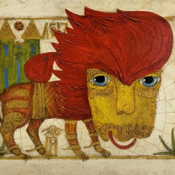 Painting for sale online - Lion
