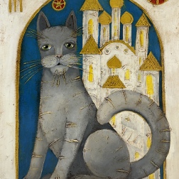 Painting for sale online - Cat