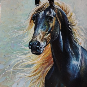 Painting for sale online - Mustang