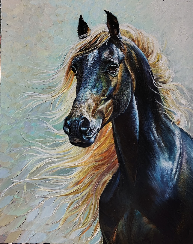 Painting for sale online - Mustang