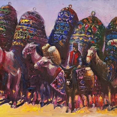 Painting for sale online - Caravan Bayram