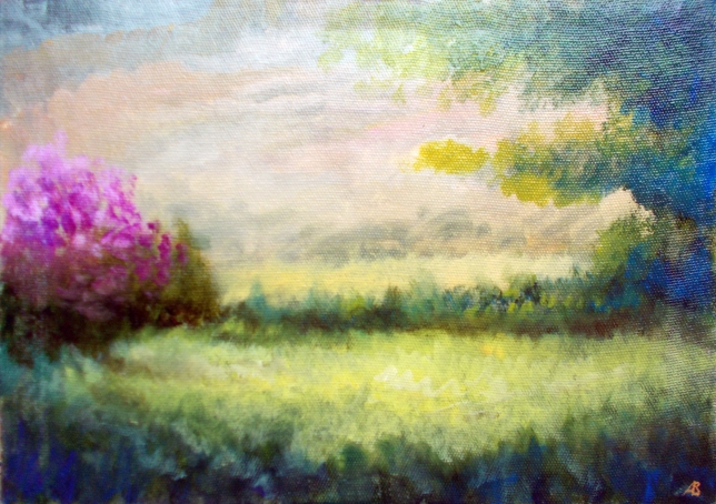 Painting for sale online - One Summer Morning