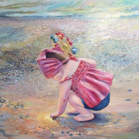 Painting for sale online - Summer’s Small Treasure