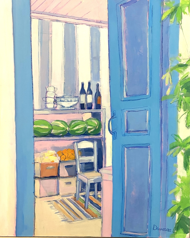 Painting for sale online - The Blue Door