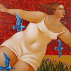 Painting for sale online - Flight