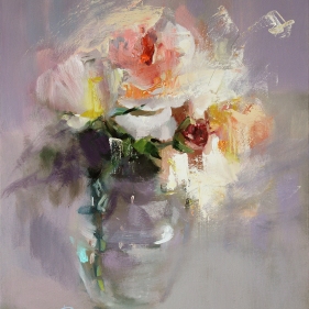 Painting for sale online - Emotions in flowers