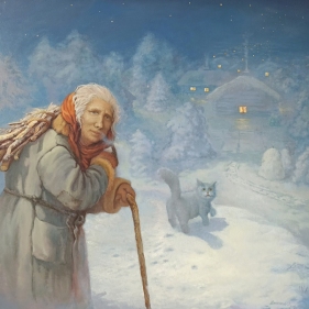 Painting for sale online - Winter 