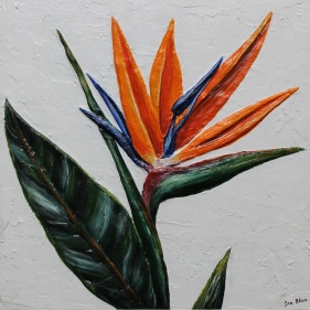 Painting for sale online - Strelitzia