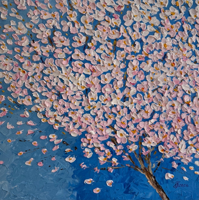 Painting for sale online - Tenderness in the sky