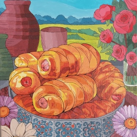 Painting for sale online - Cozy day