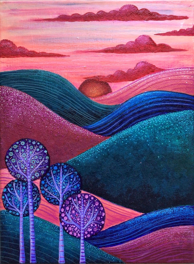 Painting for sale online - The Magic Hills
