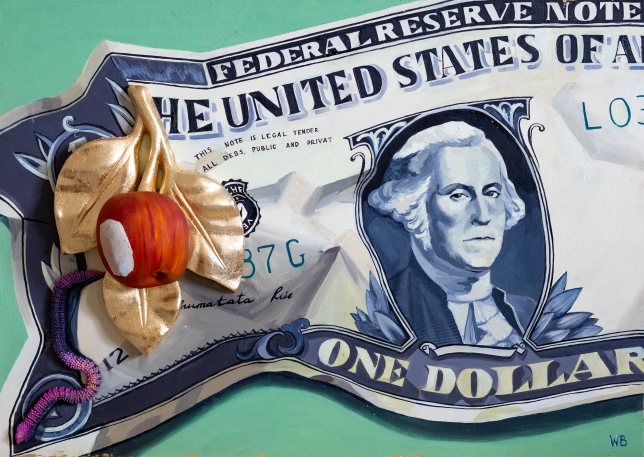 Painting for sale online - God is not a capitalist