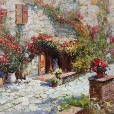 Painting for sale online - Street
